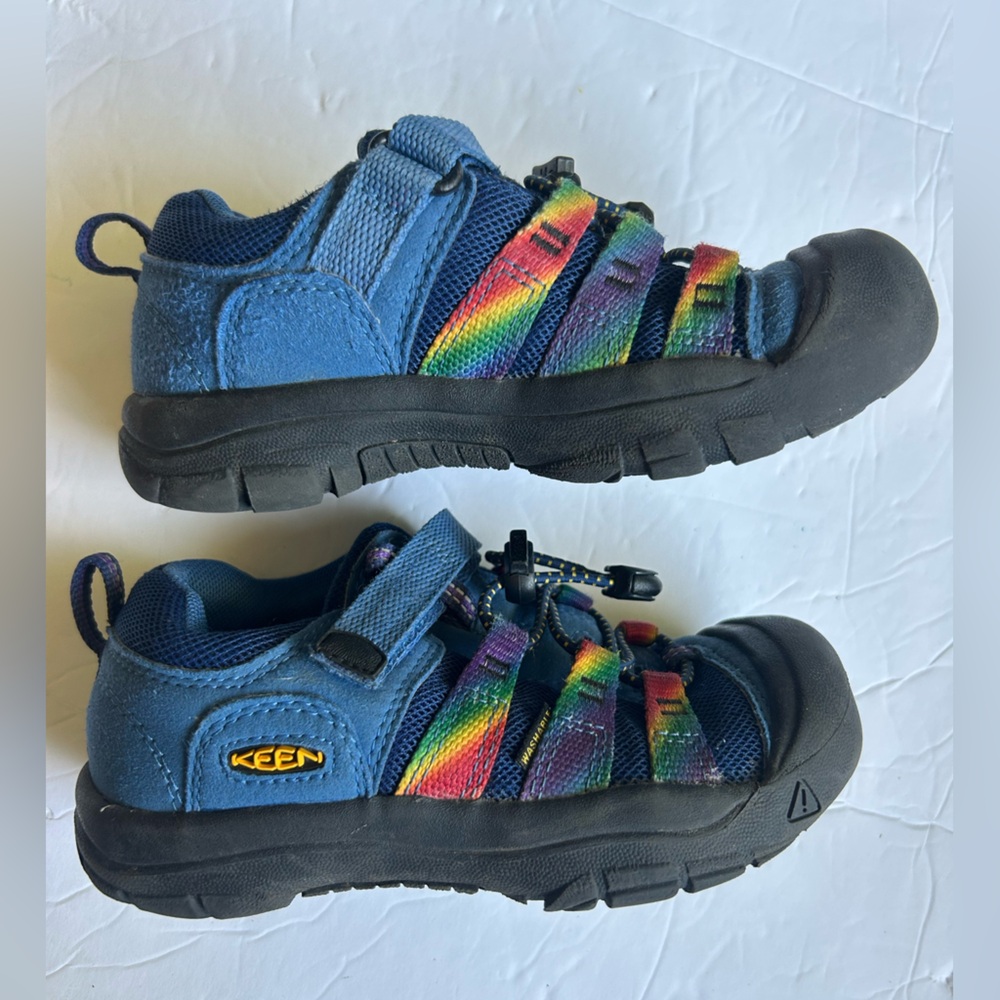 Keen Kids Blue and Multicolor Sneakers Kids 12